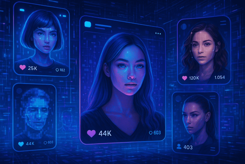 Ai influencers and deepfake celebrities